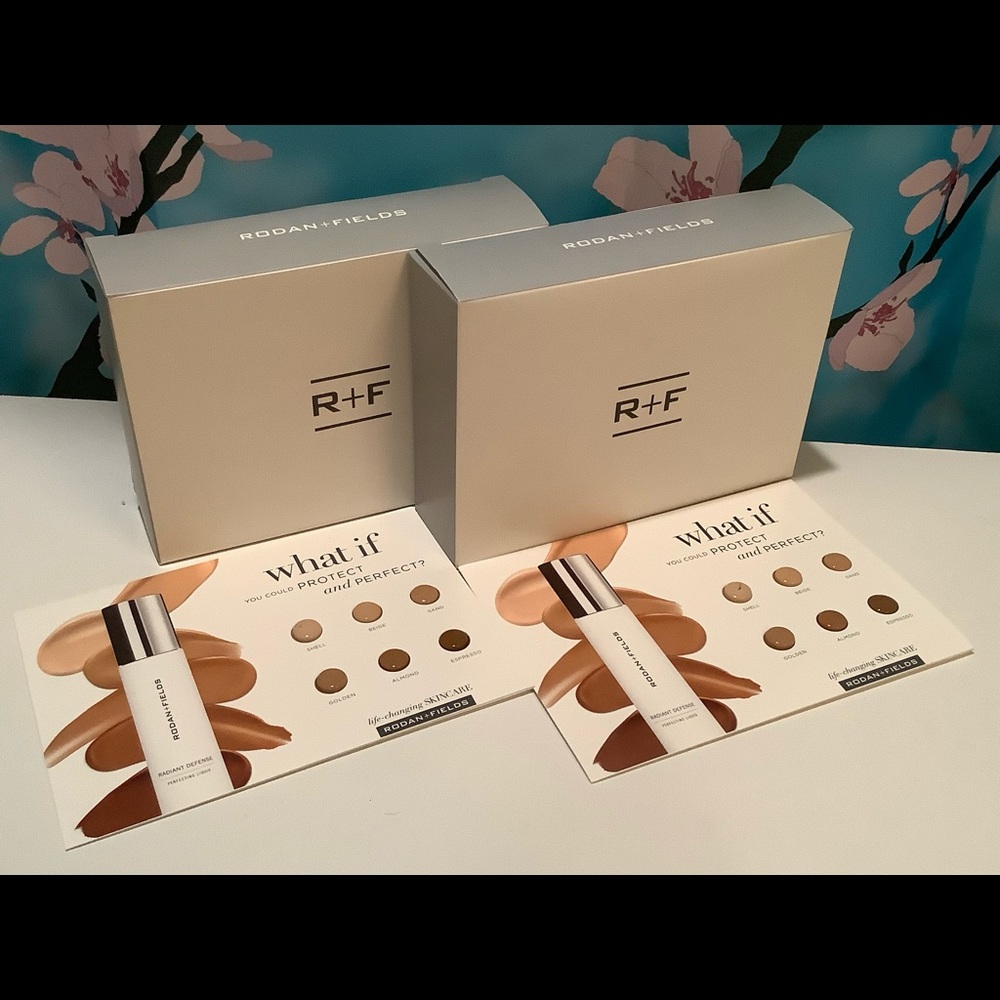 Rodan + Fields Radiant Defense Sample Card Bundle